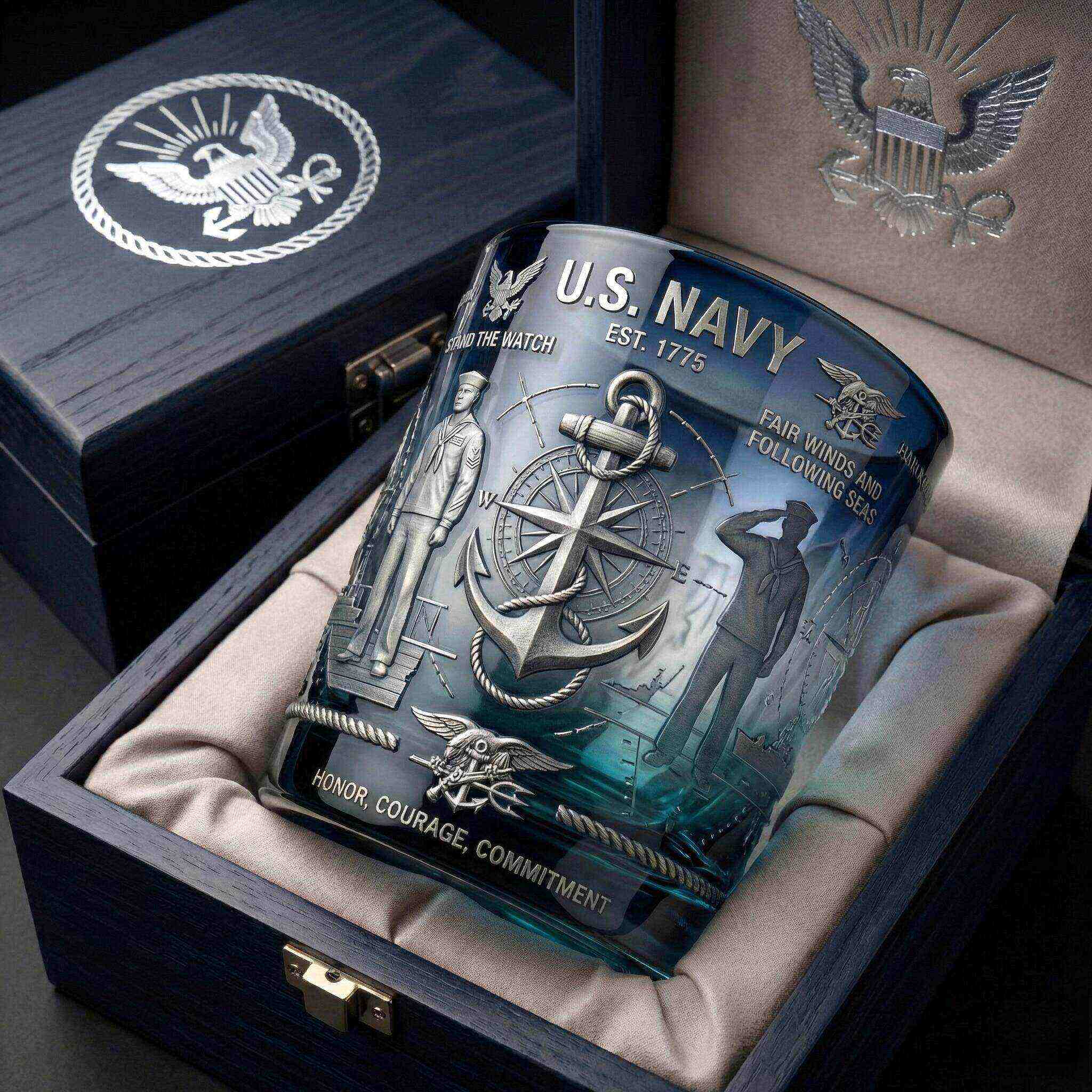 U.S. Armed Forces Legacy Glass – Brotherhood Commemorative Edition