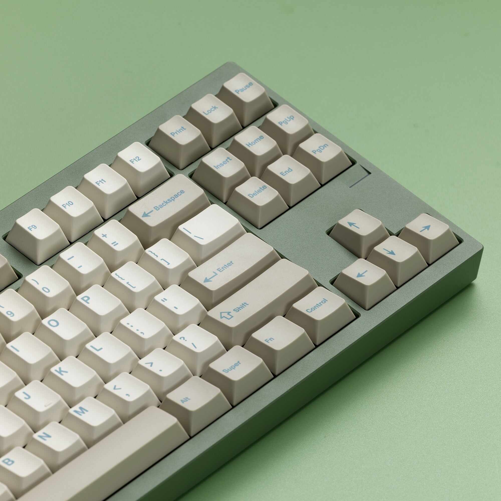 Ready to Use KBD8X MKIII Keyboard With PBTfans Touching Grass