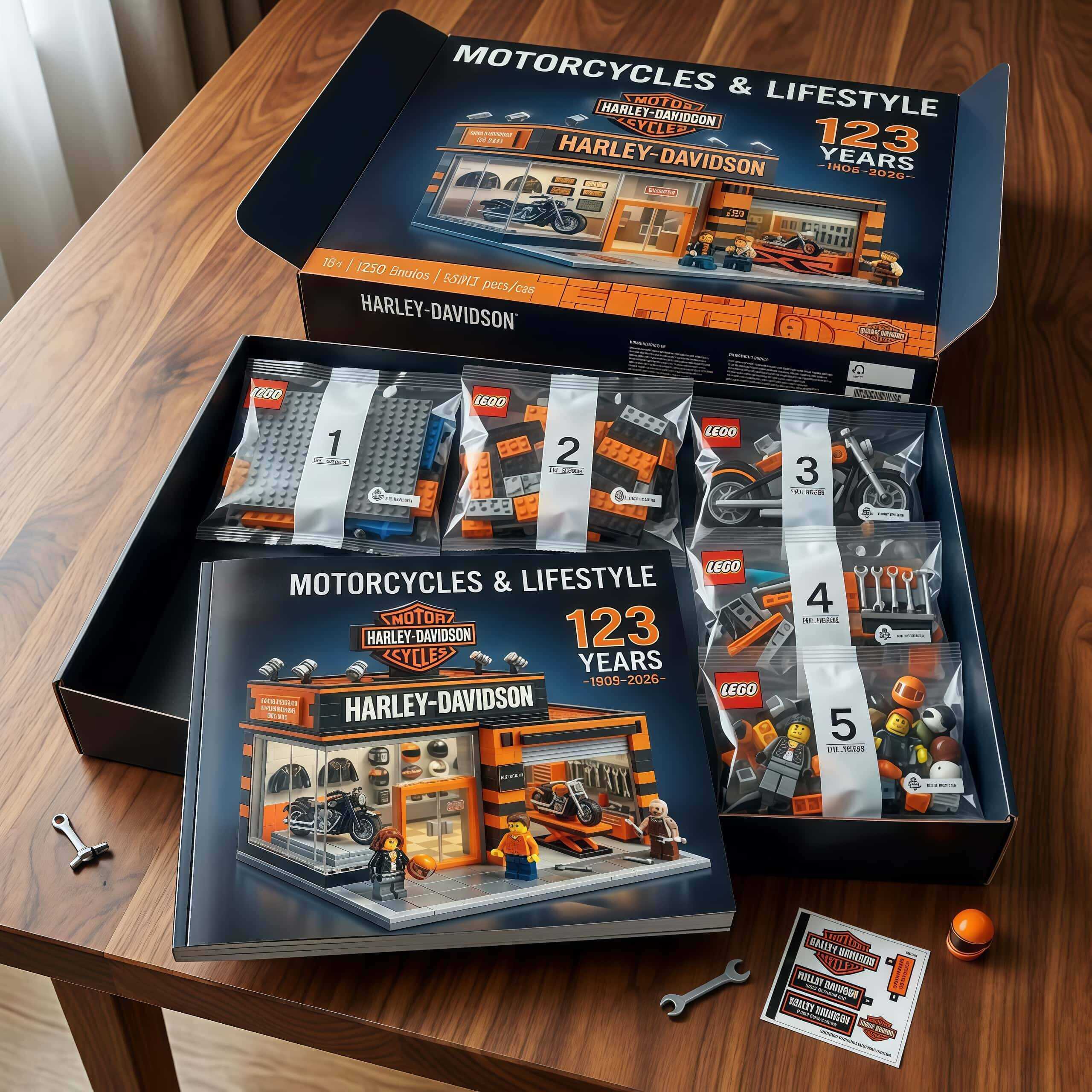 Harley-Davidson 123th Anniversary Motorcycles & Lifestyle Showroom Edition Build