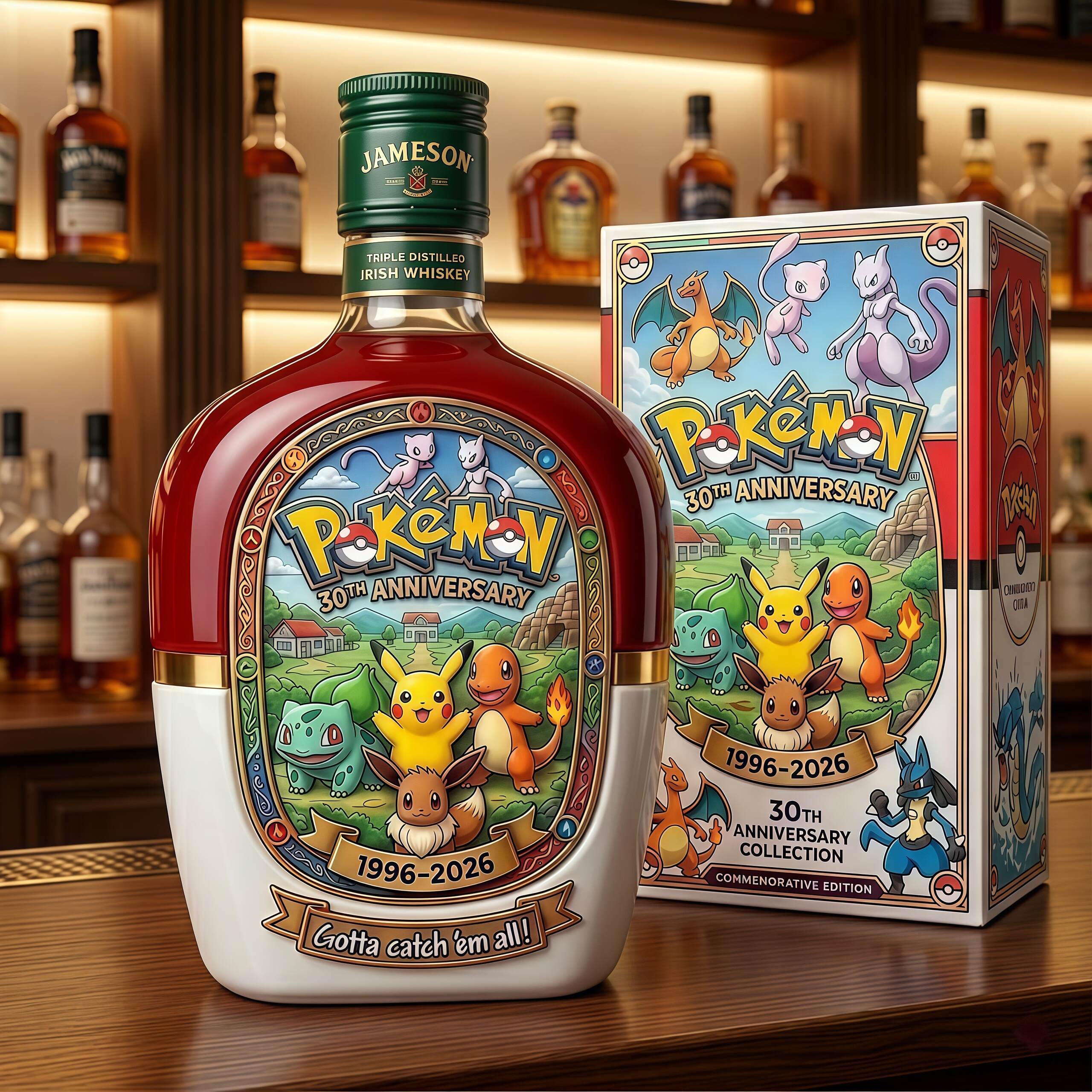 Pokémon 30th Anniversary Commemorative Collector’s Bottle