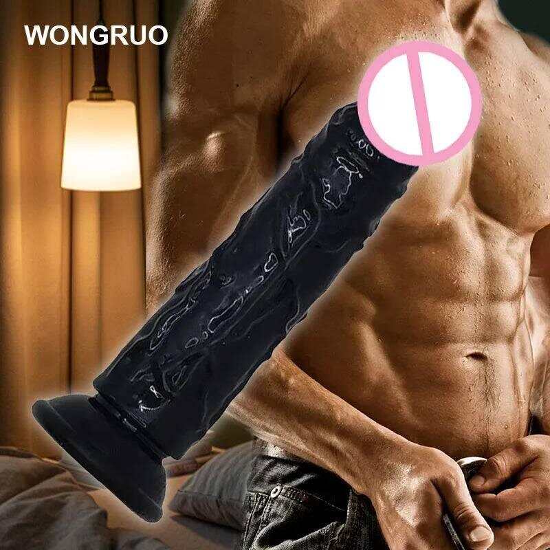Transparent Jelly Dildo – Large Suction Cup Dildo in 5 Colors for Anal & Vaginal Play