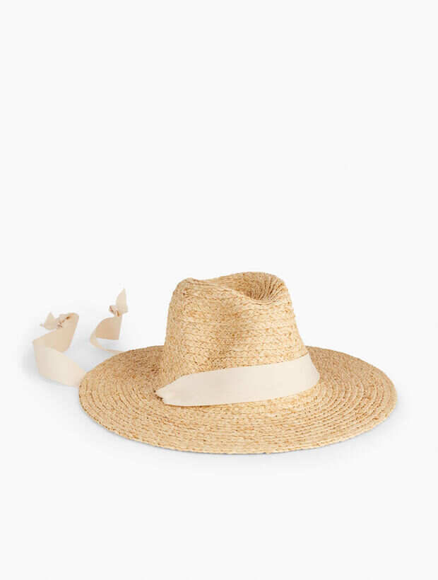 Hat Attack Convertible Continental Straw HatVORY