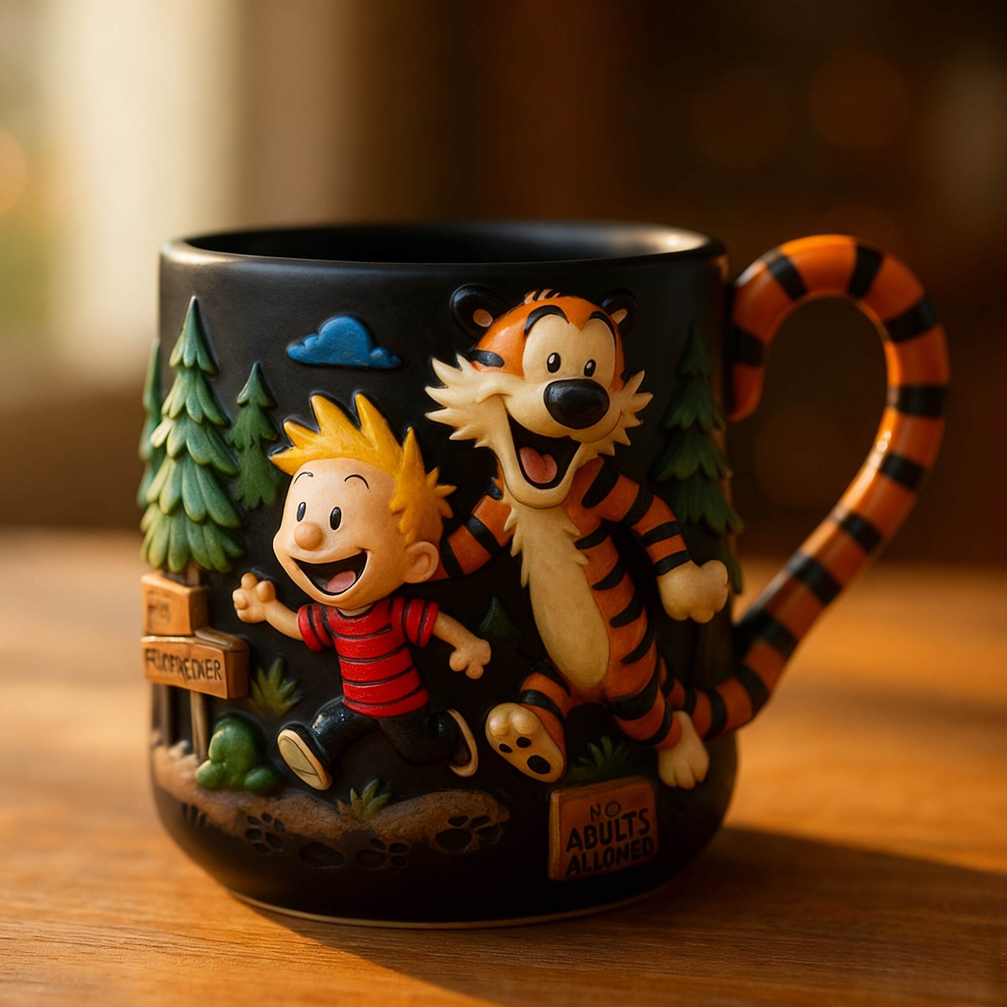 Adventure Buddies 3D Sculpted Mug