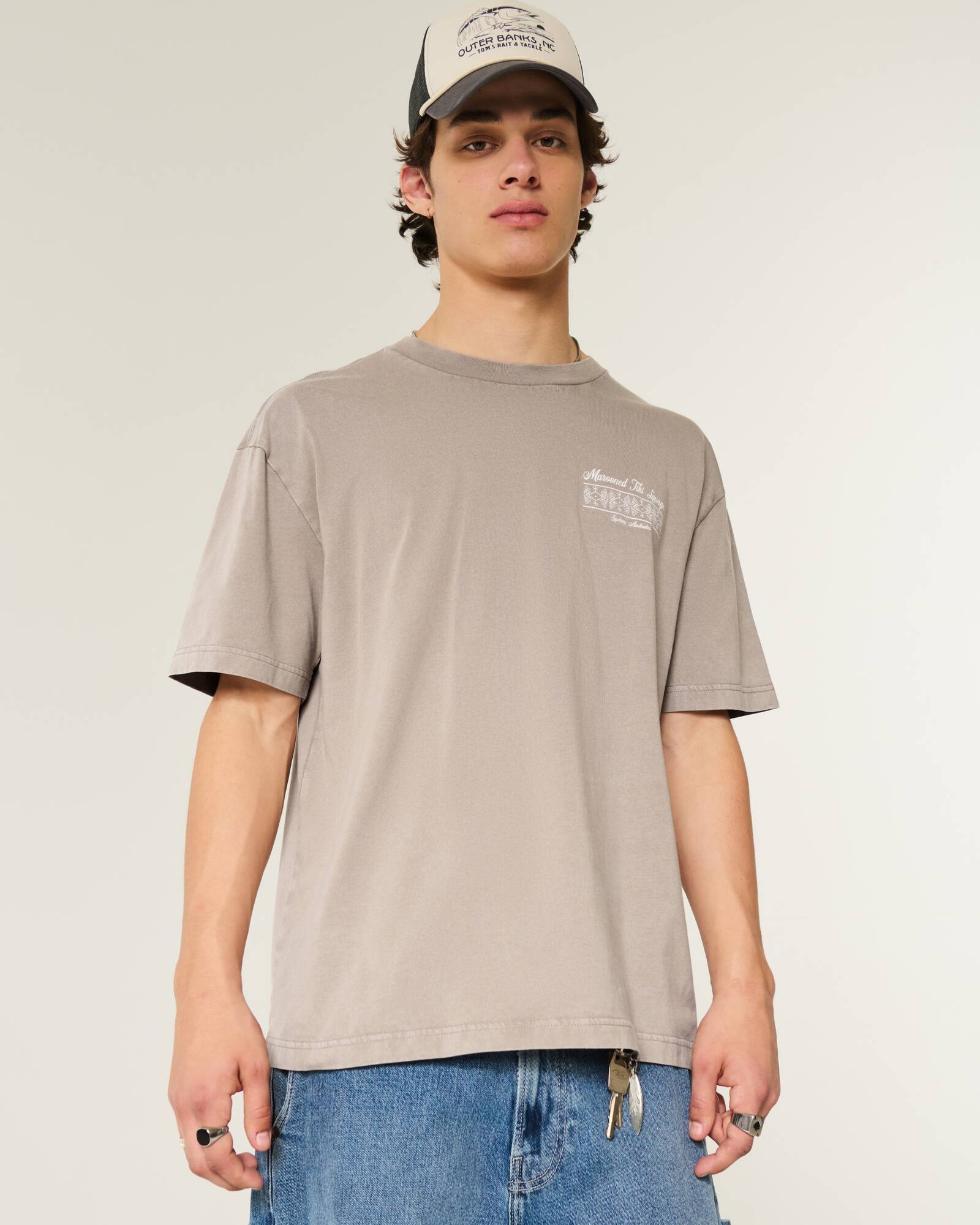 Boxy Montego Bay Graphic Tee