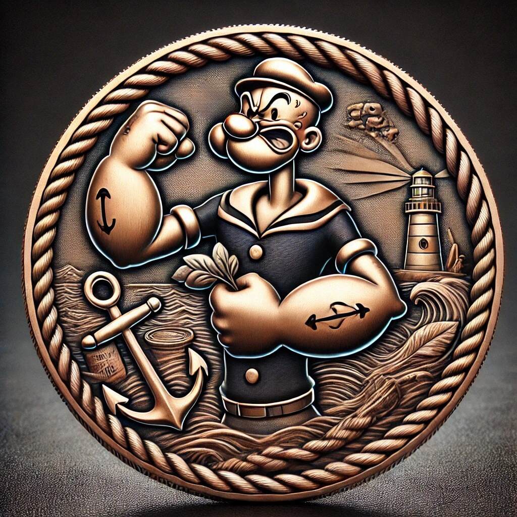 The Sailor Man Souvenir Coins