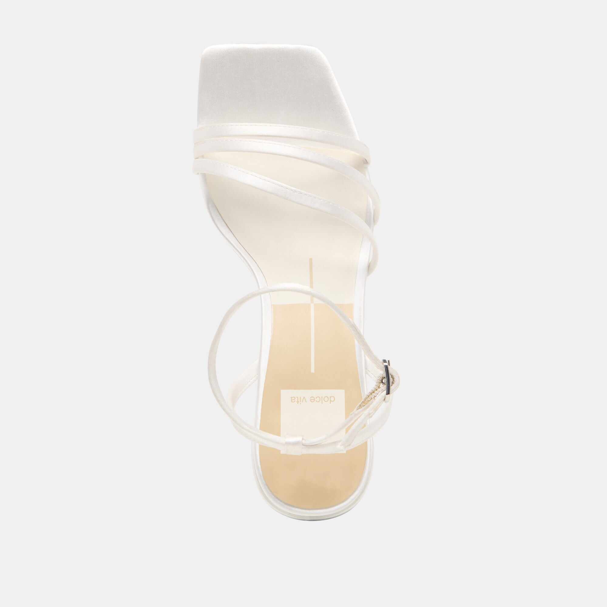 YSABEL HEELS TRUE WHITE SATIN