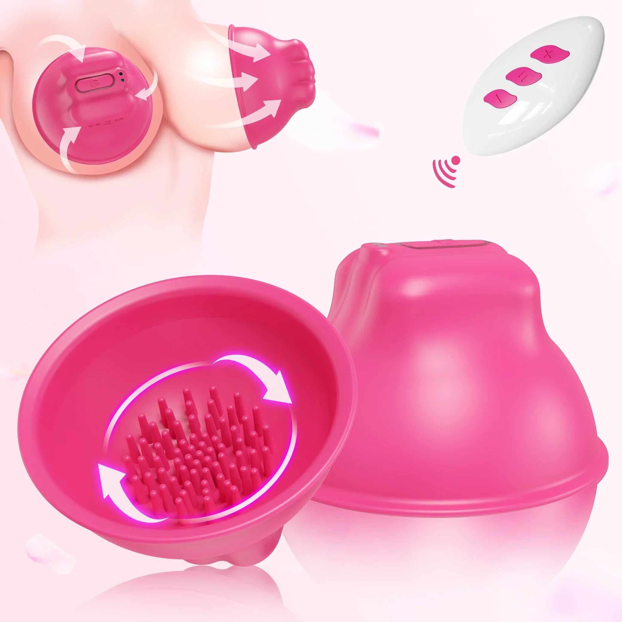 Rose App-Controlled Wireless Nipple Clamps