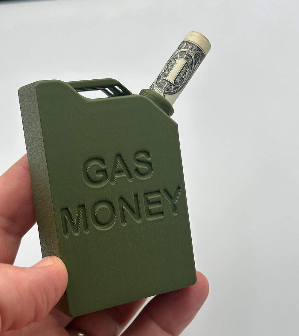 Gas Can Money Holder