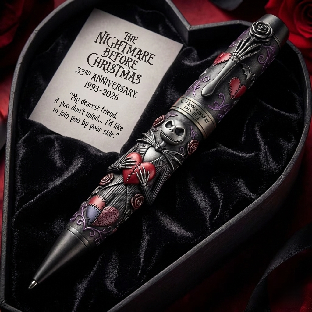 The Nightmare Before Christmas 33rd Anniversary Valentine's Day Special Edition Pen