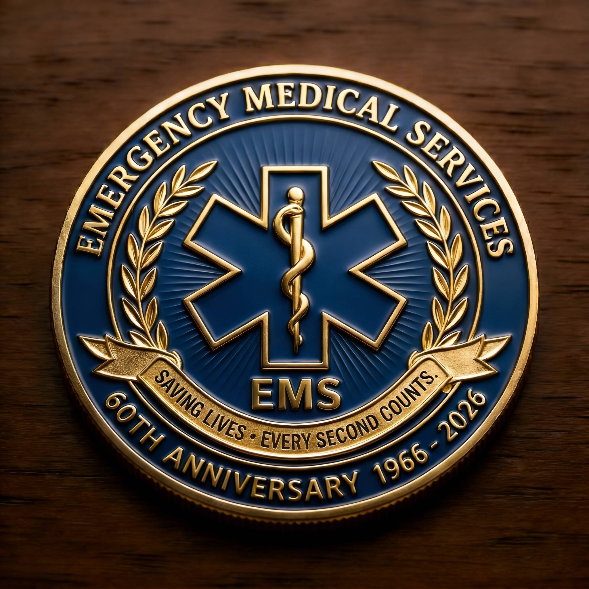EMS 60th Anniversary Collector Coin