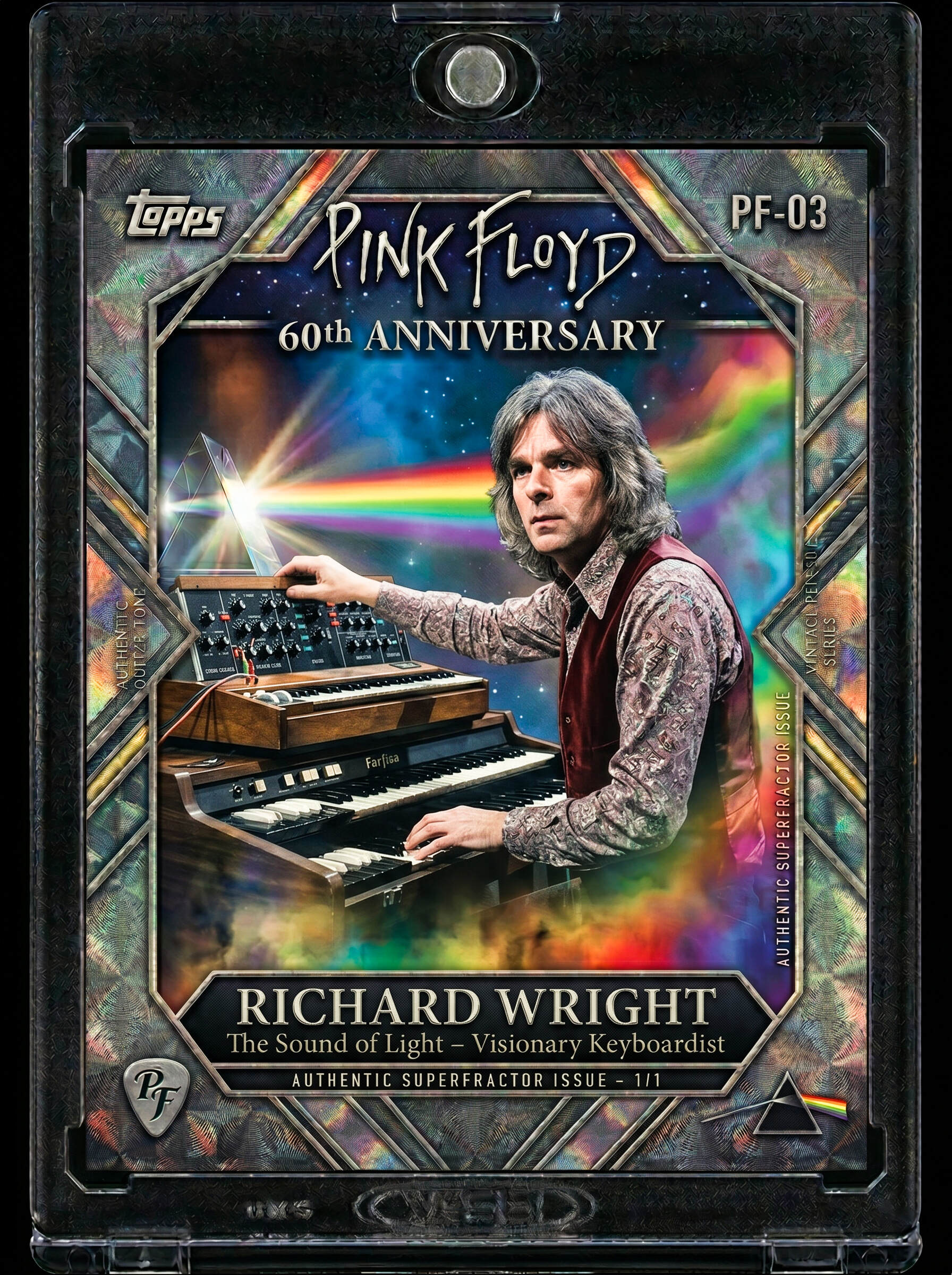 🎸 Pink Floyd 60th Anniversary Topps Limited Collectible Cards!✨