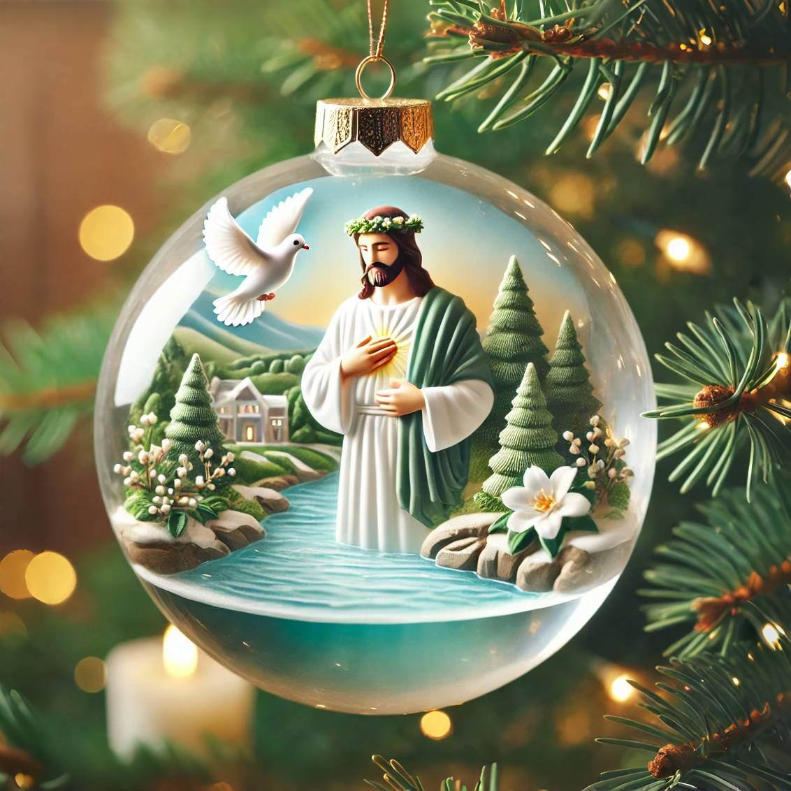 Easter Jesus Ornament