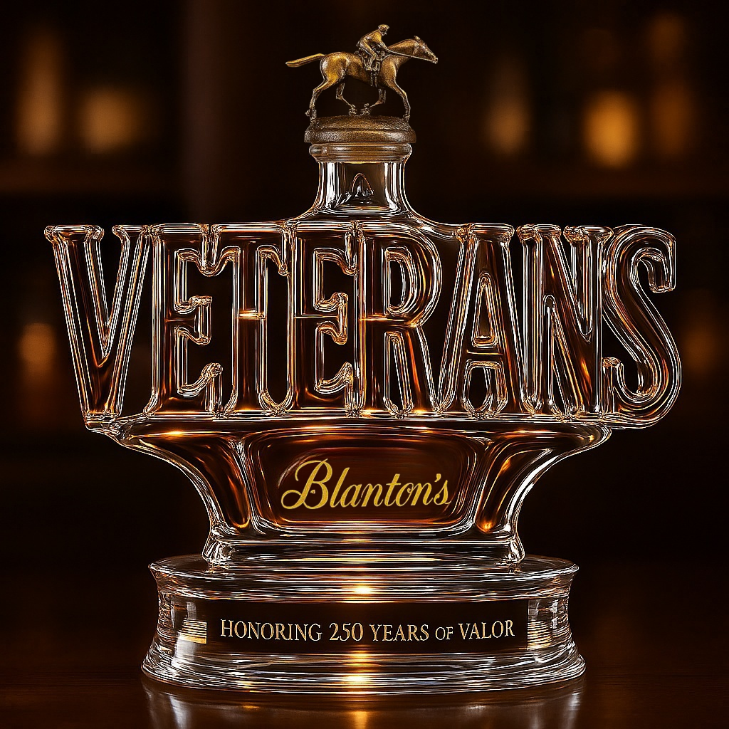 VETERANS Whiskey Bottle