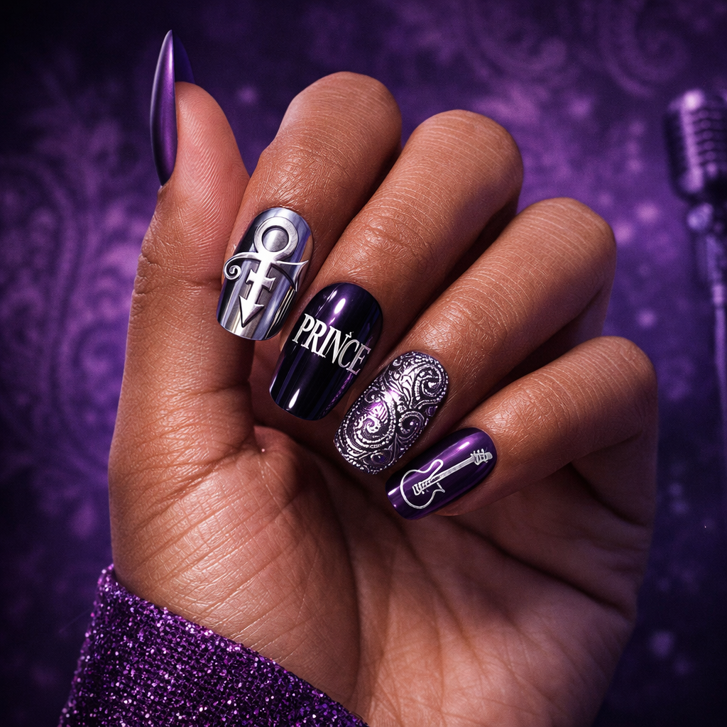 Prince Memorial Collection Nail Set