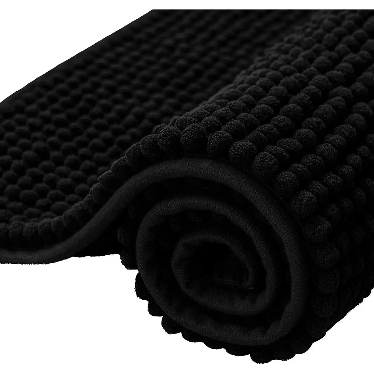 Subrtex Luxury Chenille Bath Rugs Soft Bathroom Mats