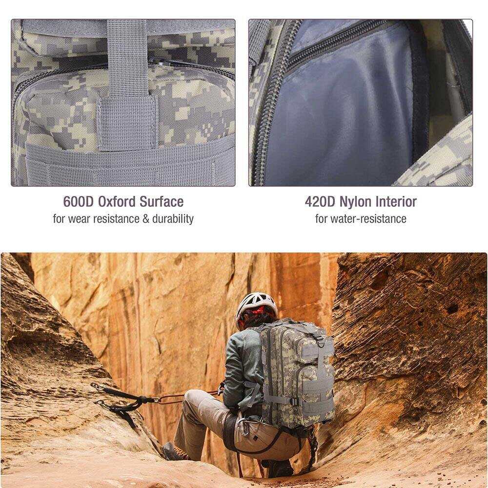 Water resistant Outdoor Sports 30L Hiking Backpack Bag Color Opt