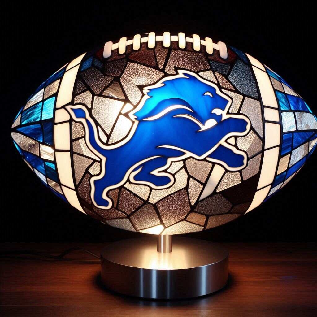 ✨️🏈NFL Team Football Table Lamp