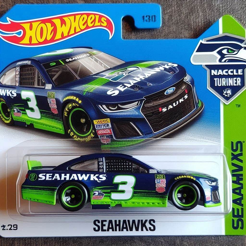 Hot Wheels NFL NASCAR Racing Rides