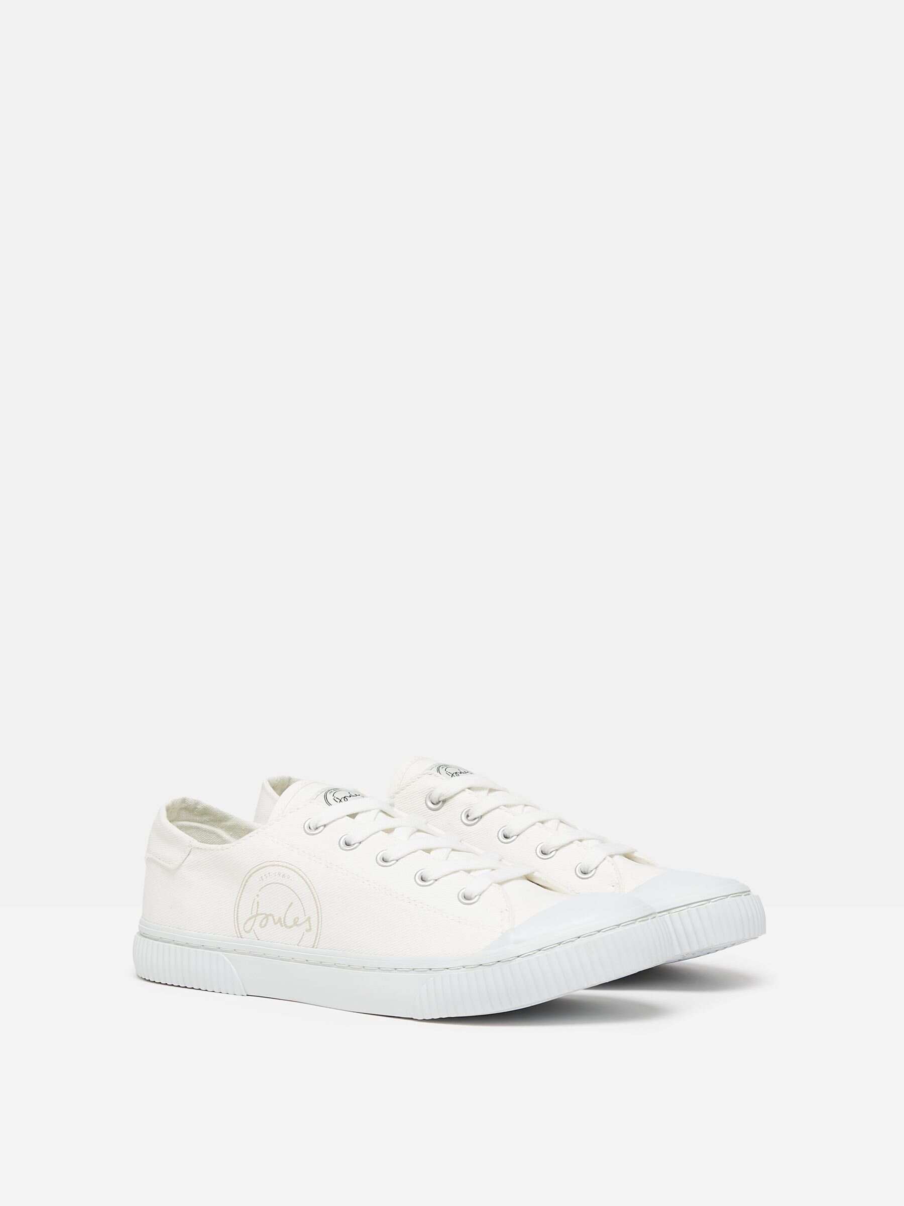 Coast White Canvas Pumps