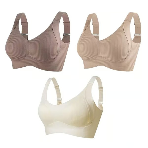 🎁Buy 1 Get 3 Packs🔥Women's Ribbed Adjustable Wireless Bra