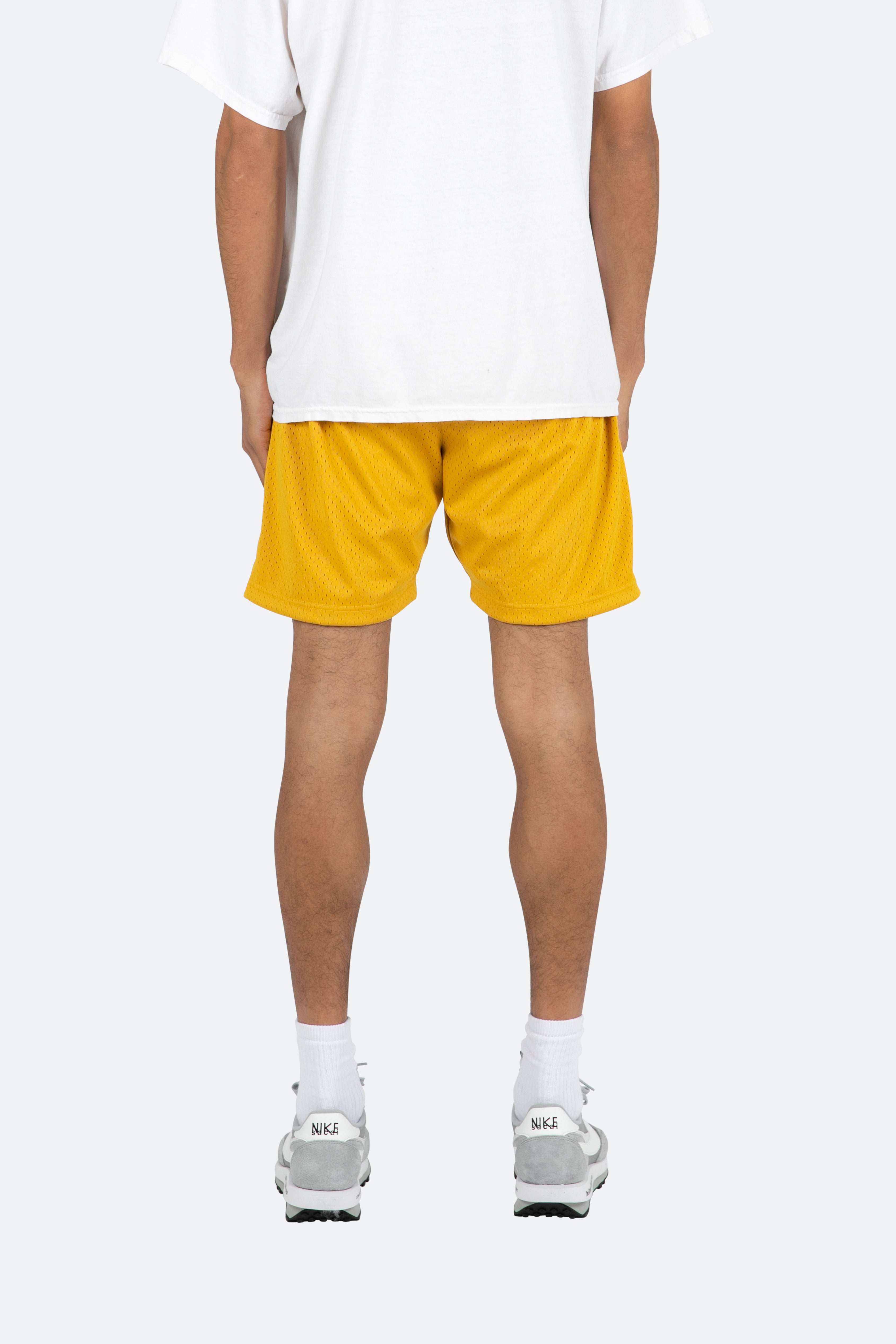 Classic Mesh Shorts - Yellow