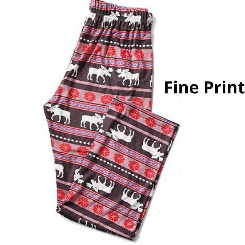 Christmas Reindeer Pajama Set For Men