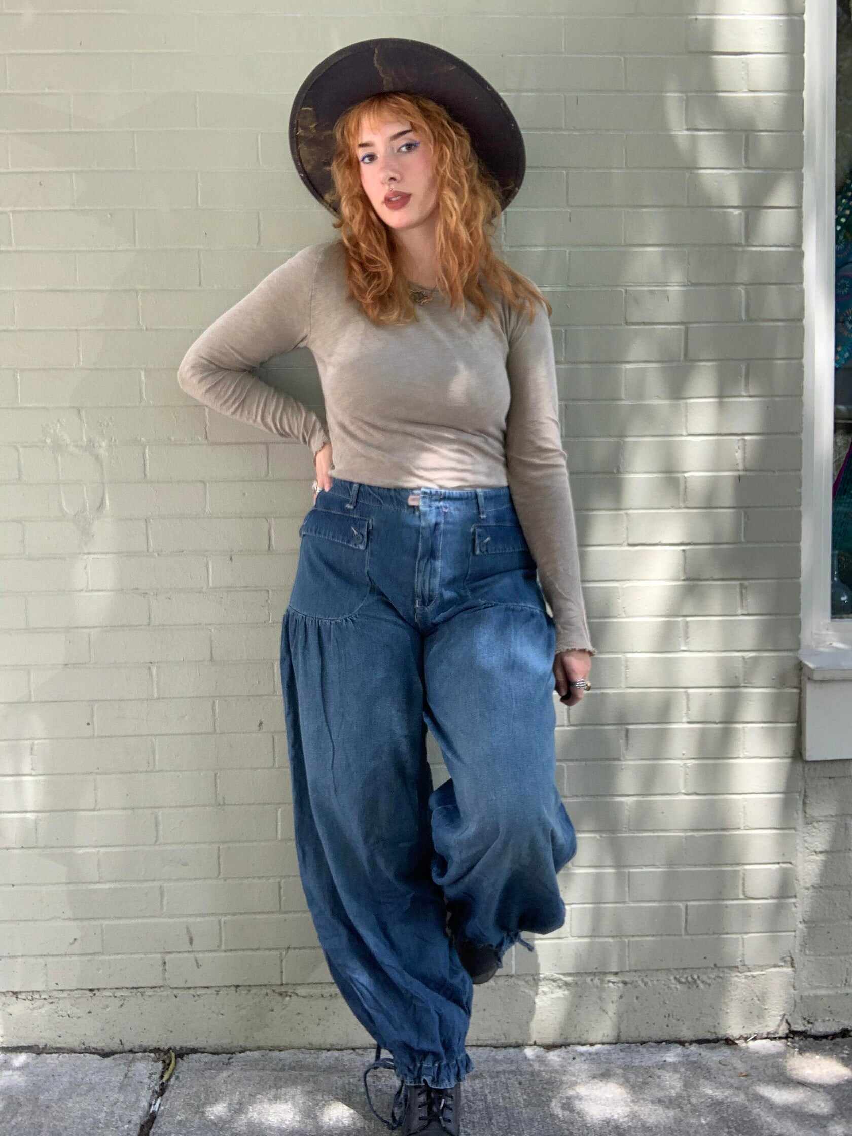 Lotus Tube Jeans