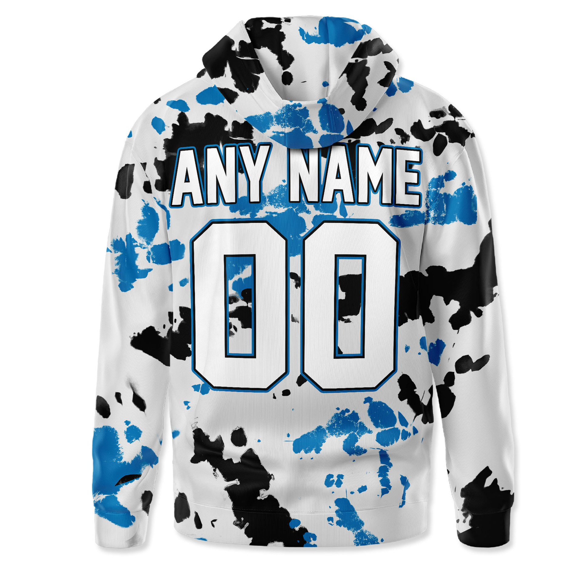 Detroit Lions | Premium NFL Gridiron Splash Personalized Hoodie NY