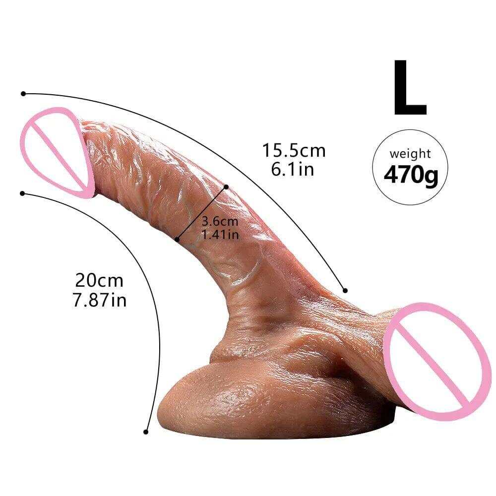 Super Long Realistic Silicone Dildo
