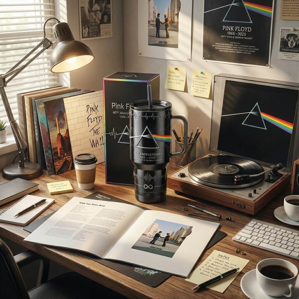 Pink Floyd 60th Anniversary Commemorative Tumbler