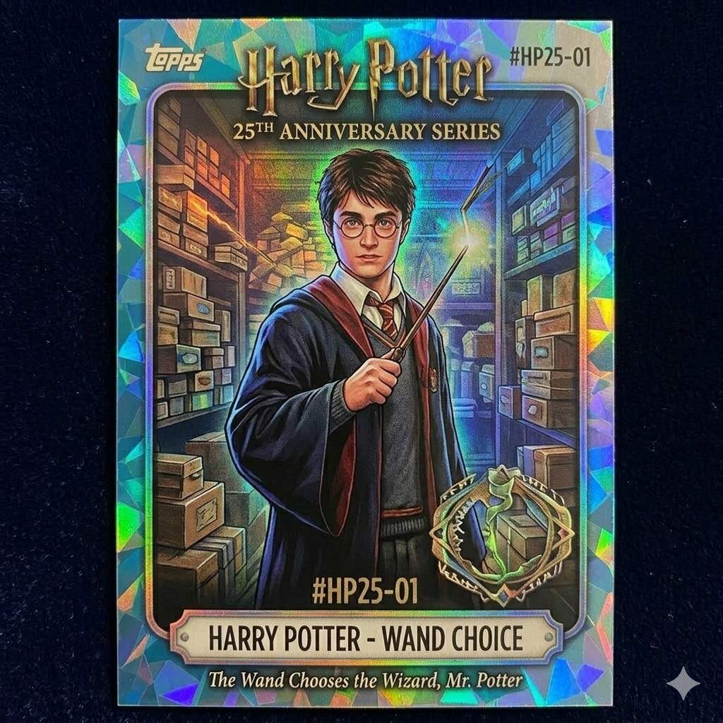 ✨Harry Potter 25th Anniversary Topps Card Set | Magic Collectible🧙