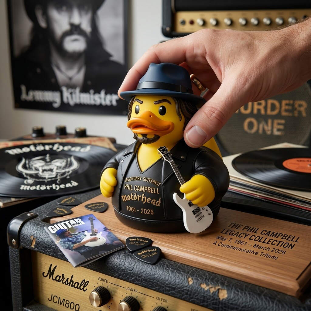 Legendary Guitarist Phil Campbell Collector Duck