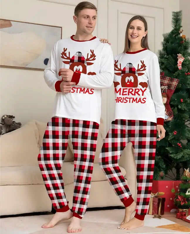 Christmas Family Matching Loungewear Pajamas Set