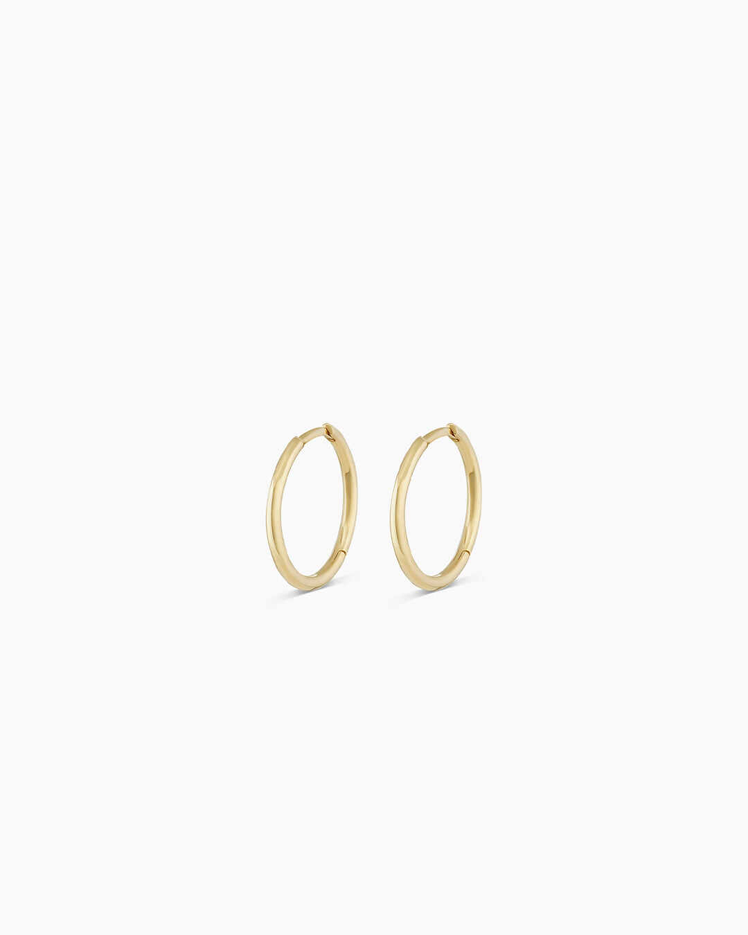 14k Gold Classic Huggies