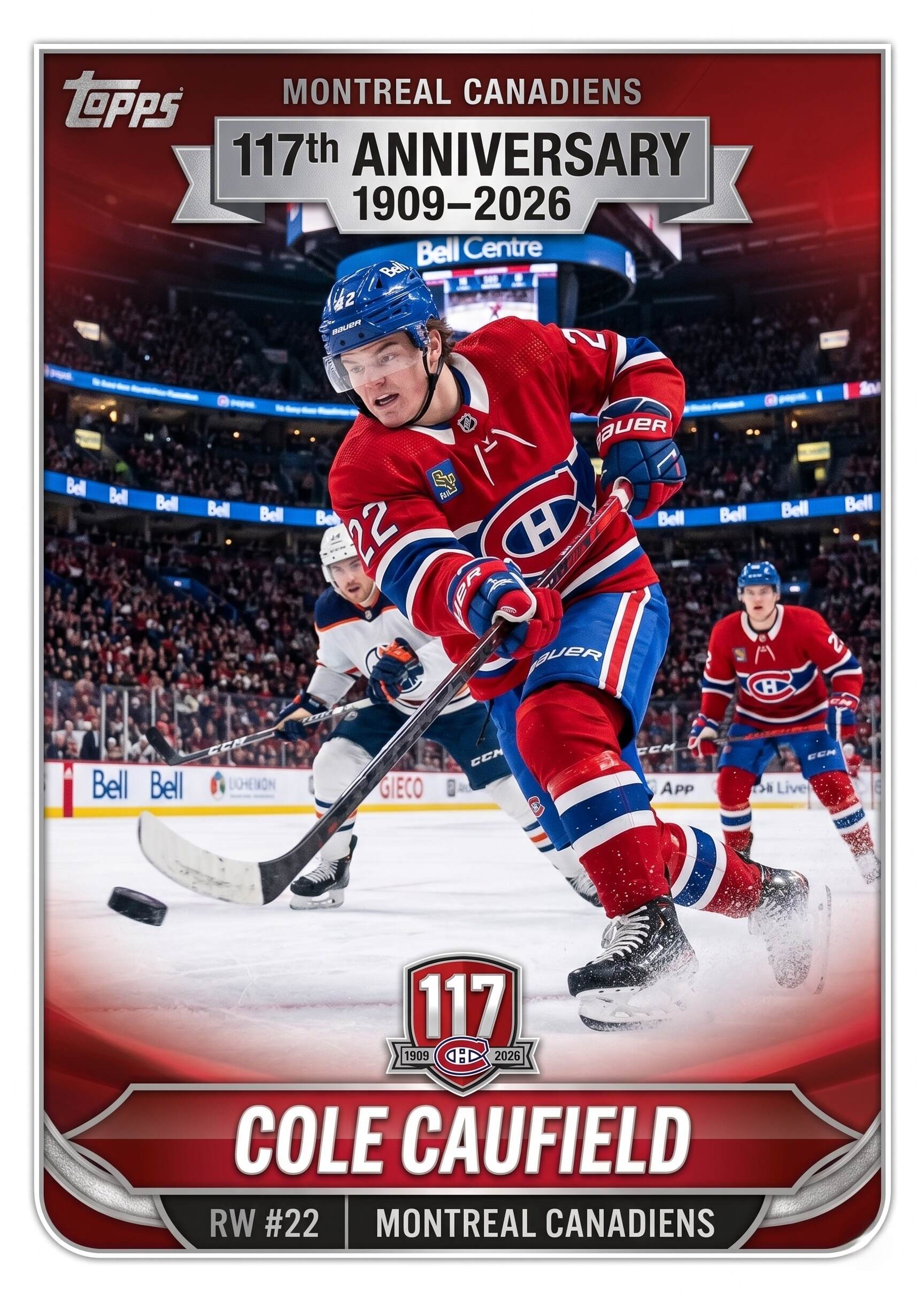 2026 Montreal Canadiens 117th Anniversary Hobby Box