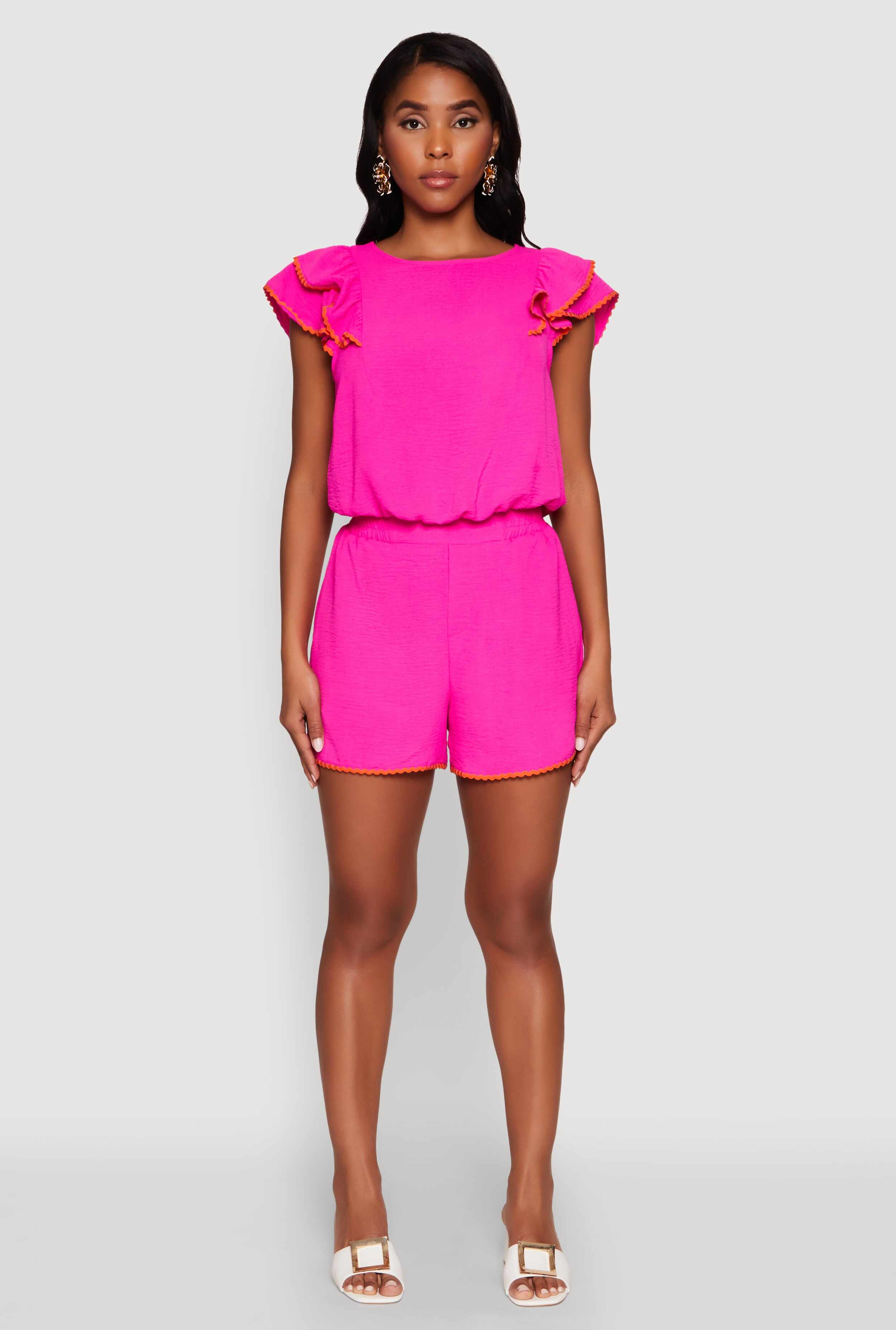 Chic Crepe Knit Cropped Blouse with Tiered Sleeves