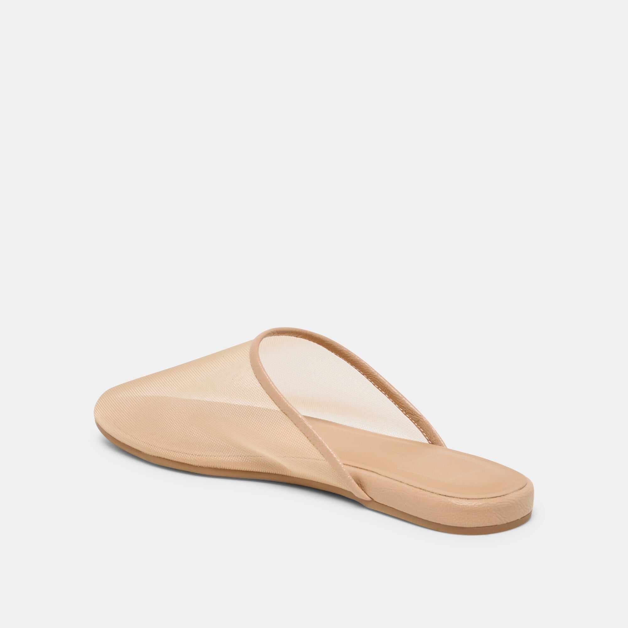 GENI FLATS LT TAN MESH