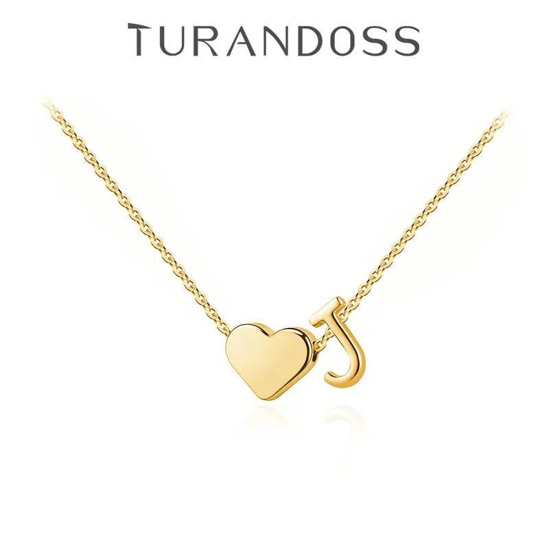 🔥Last Day 69% OFF ✨Personalized Gold Heart A-Z Initial Necklace Jewelry Gift for Her