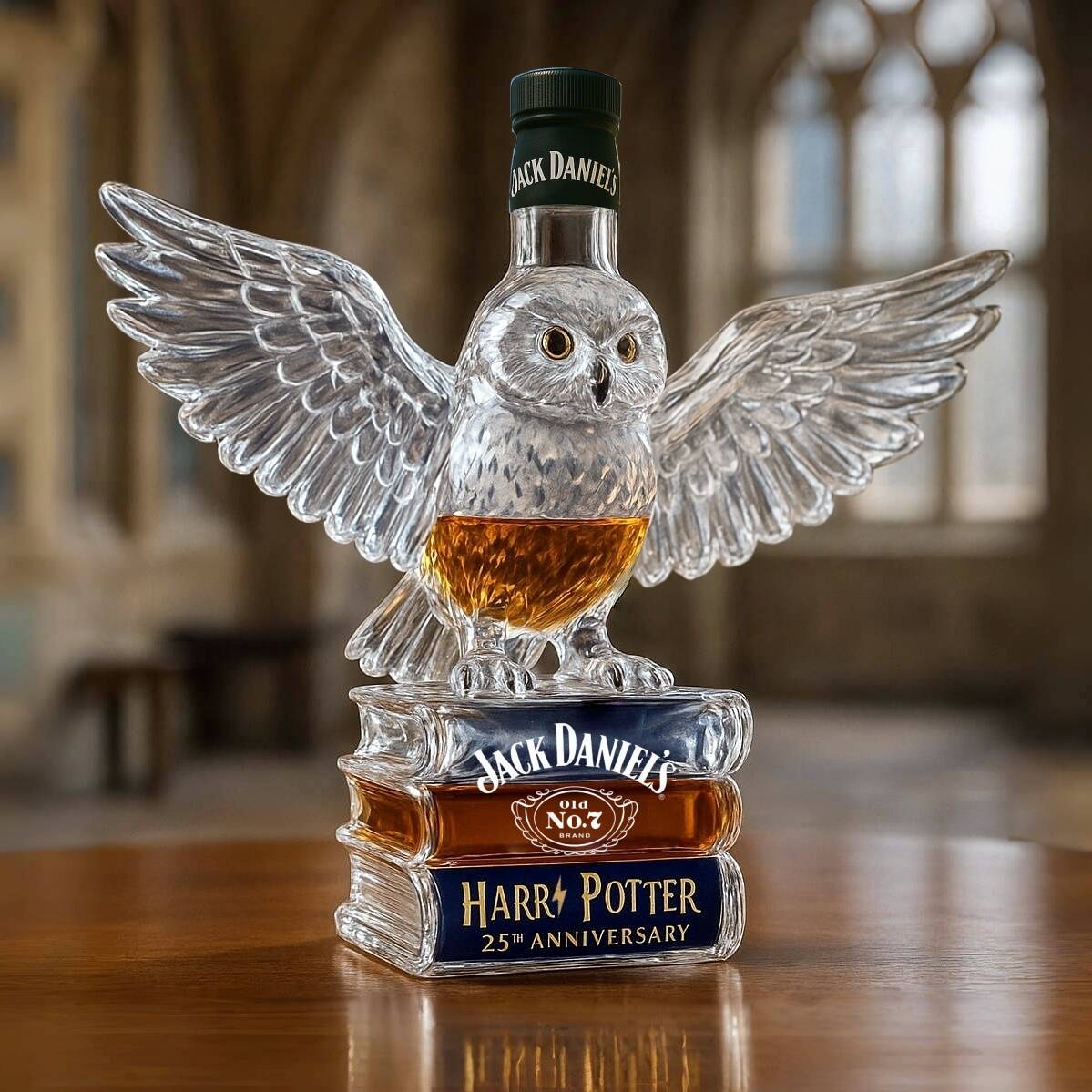 Hedwig 25th Anniversary whiskey bottle
