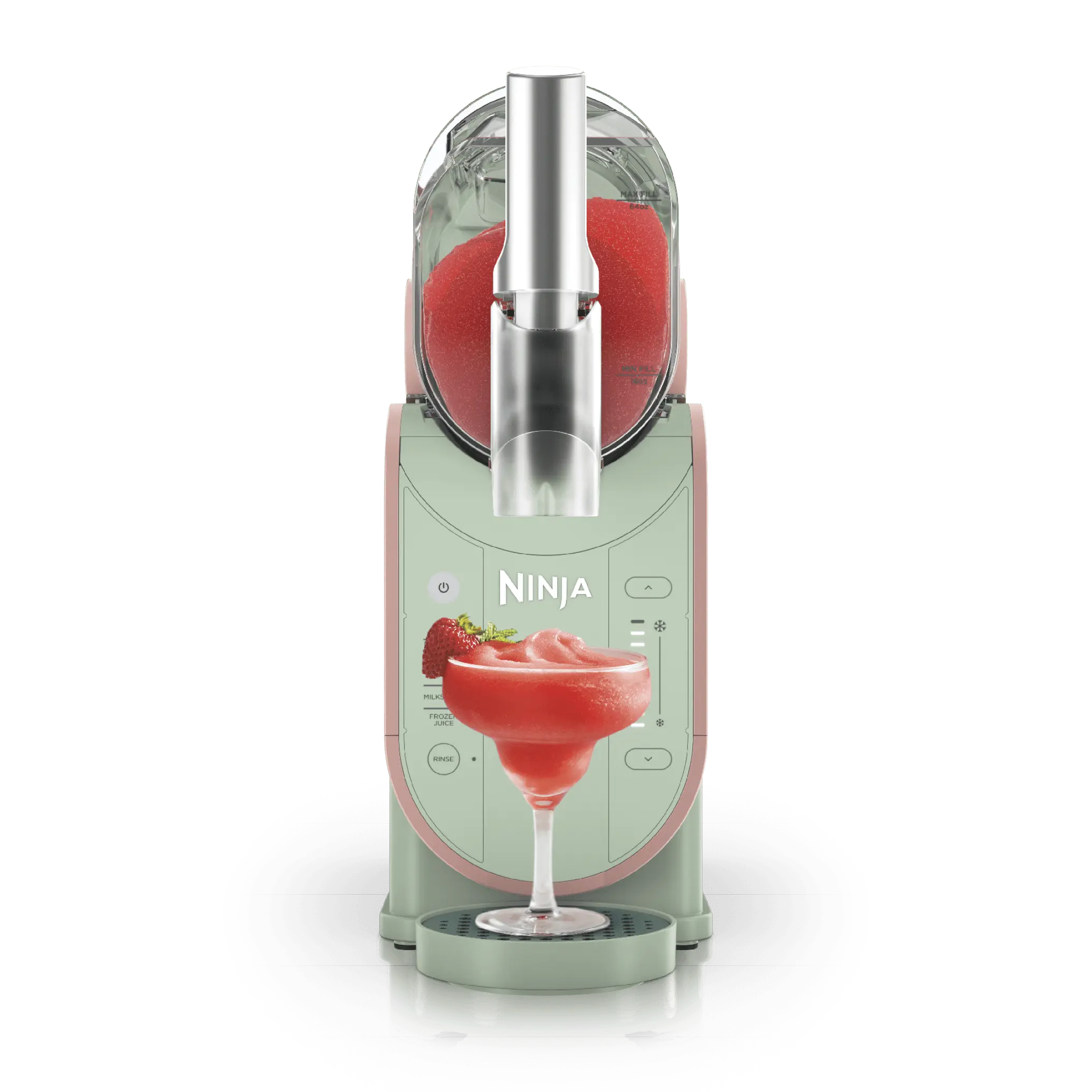 5-in-1 Professional Frozen Drink Maker with RapidChill Technology, 88 oz. Frozen Drink & Slushie Machine, 2 Preset Programs, Frozen Margaritas, and More