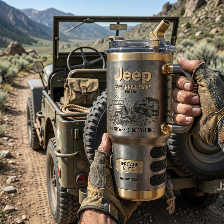 🚙Jeep 85th Anniversary Limited Edition Tumbler