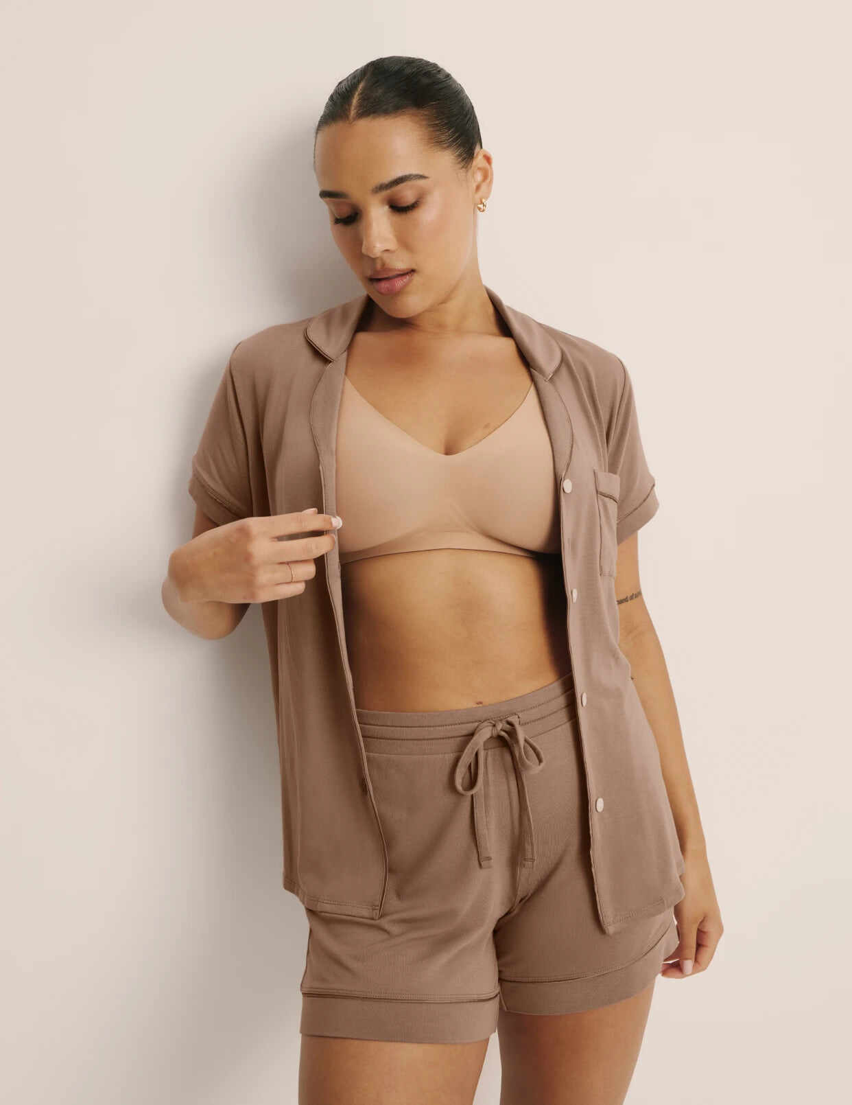Short Sleeve Modal Sleep Top