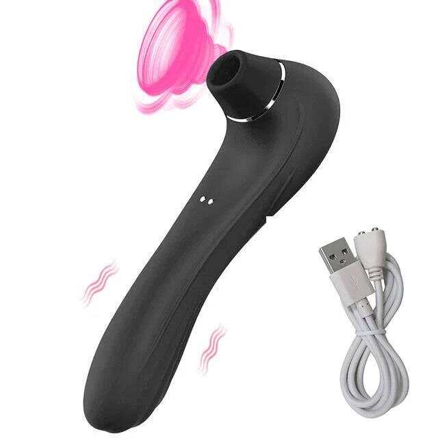 Vagina Sucking Vibrator: Oral Tongue Suction & Clitoris Stimulator