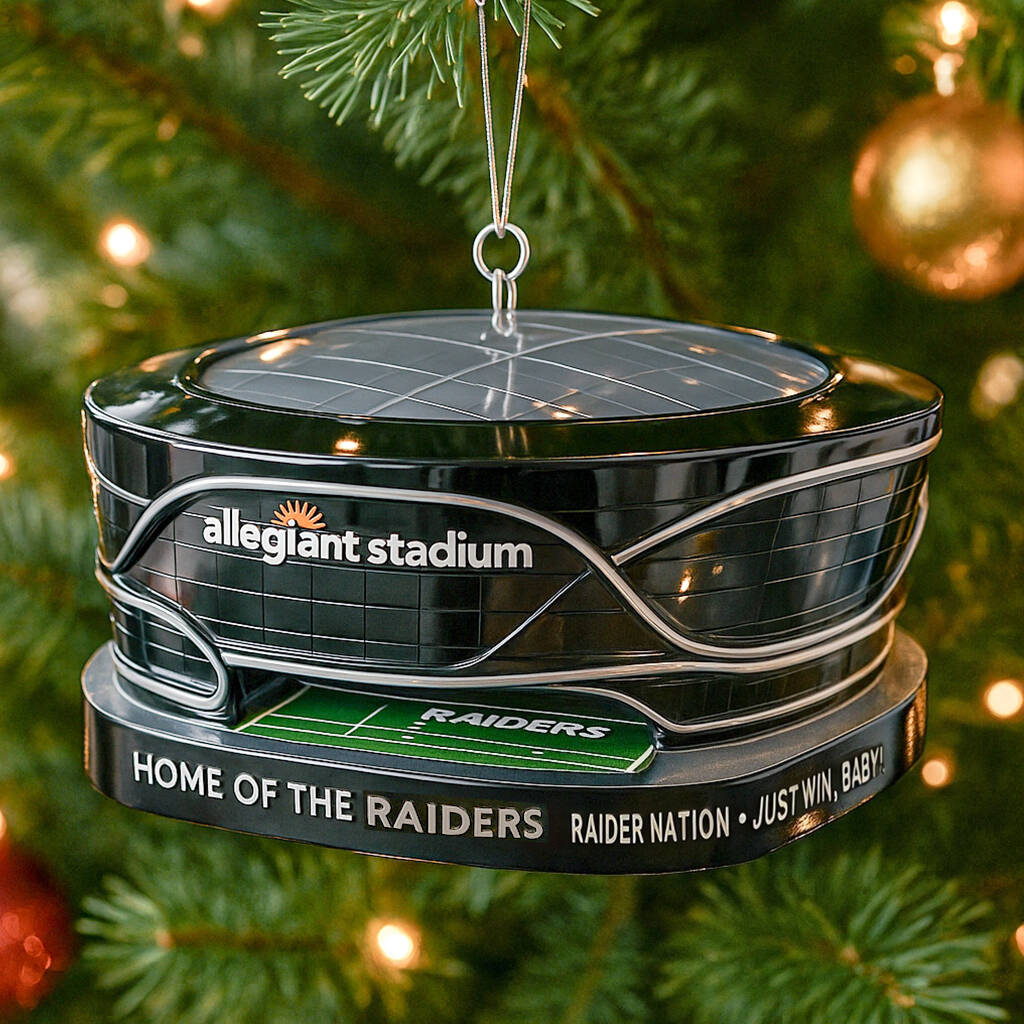 Raider Allegiant Stadium Ornament