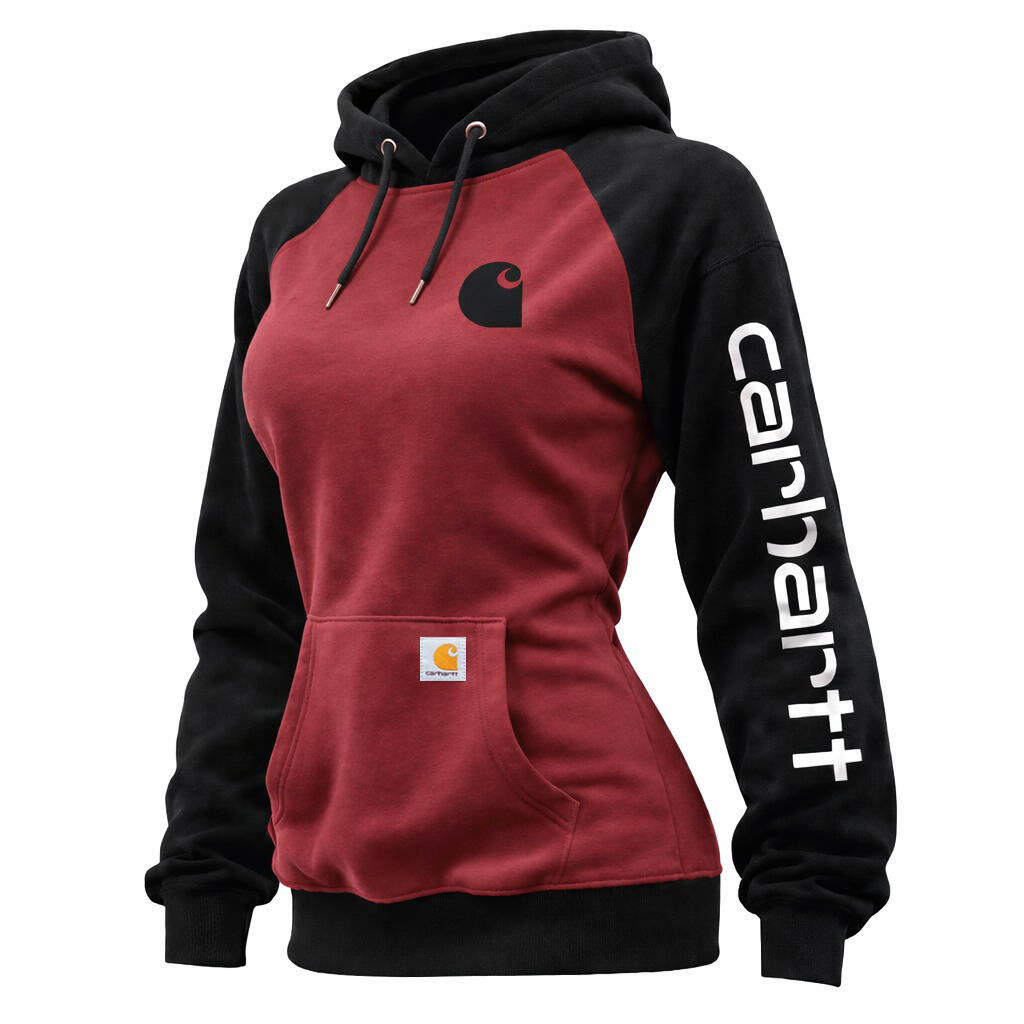 Women's Suede Contrast Hooded Sweatshirt(White)