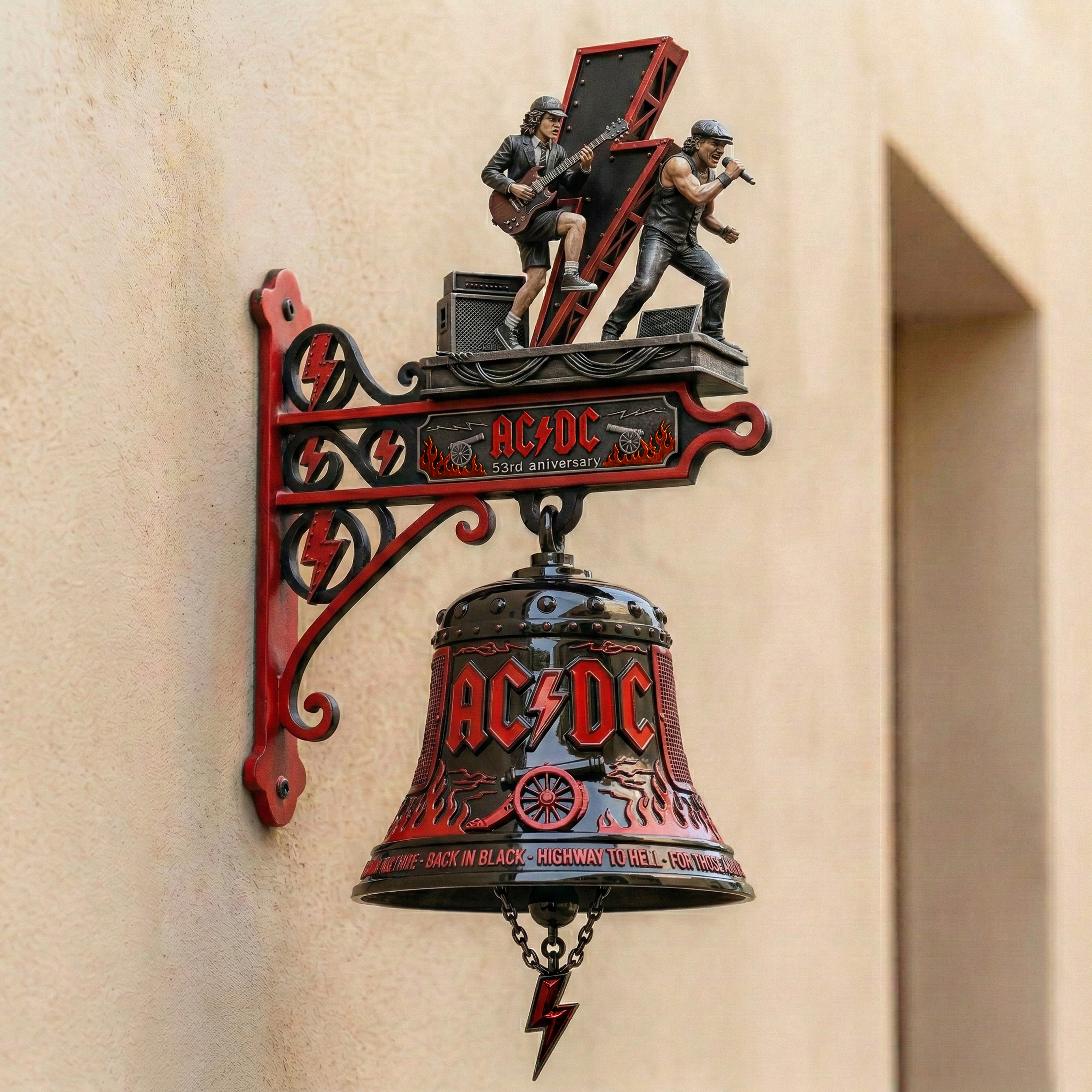 ⚡AC/DC – 53rd Anniversary Commemorative Bell