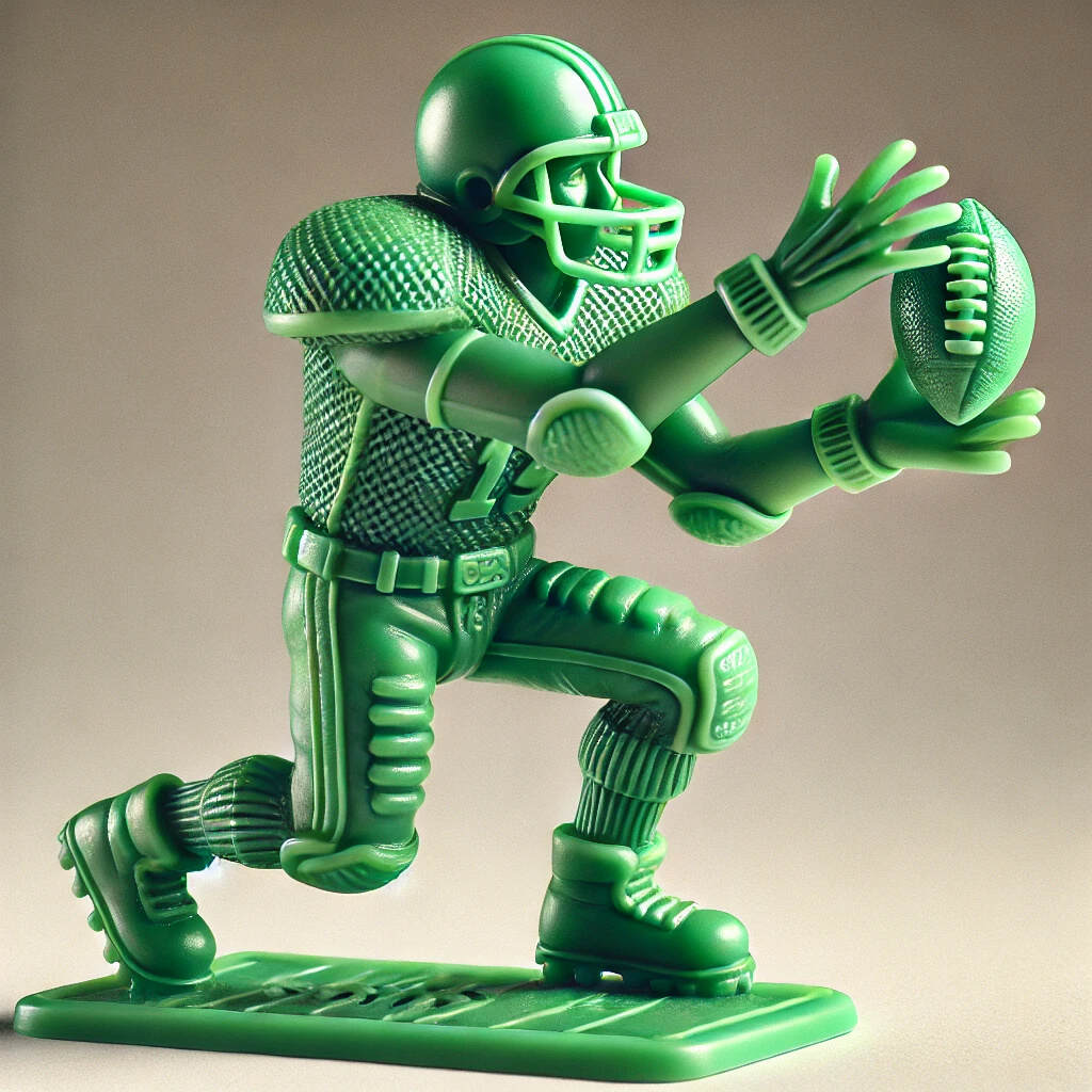 Green Army Men - Football Set