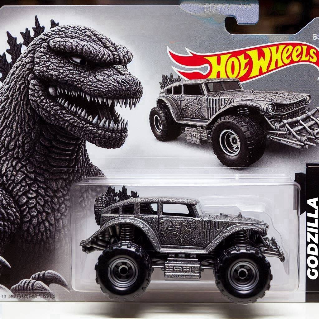 King of Monsters Hot Wheels