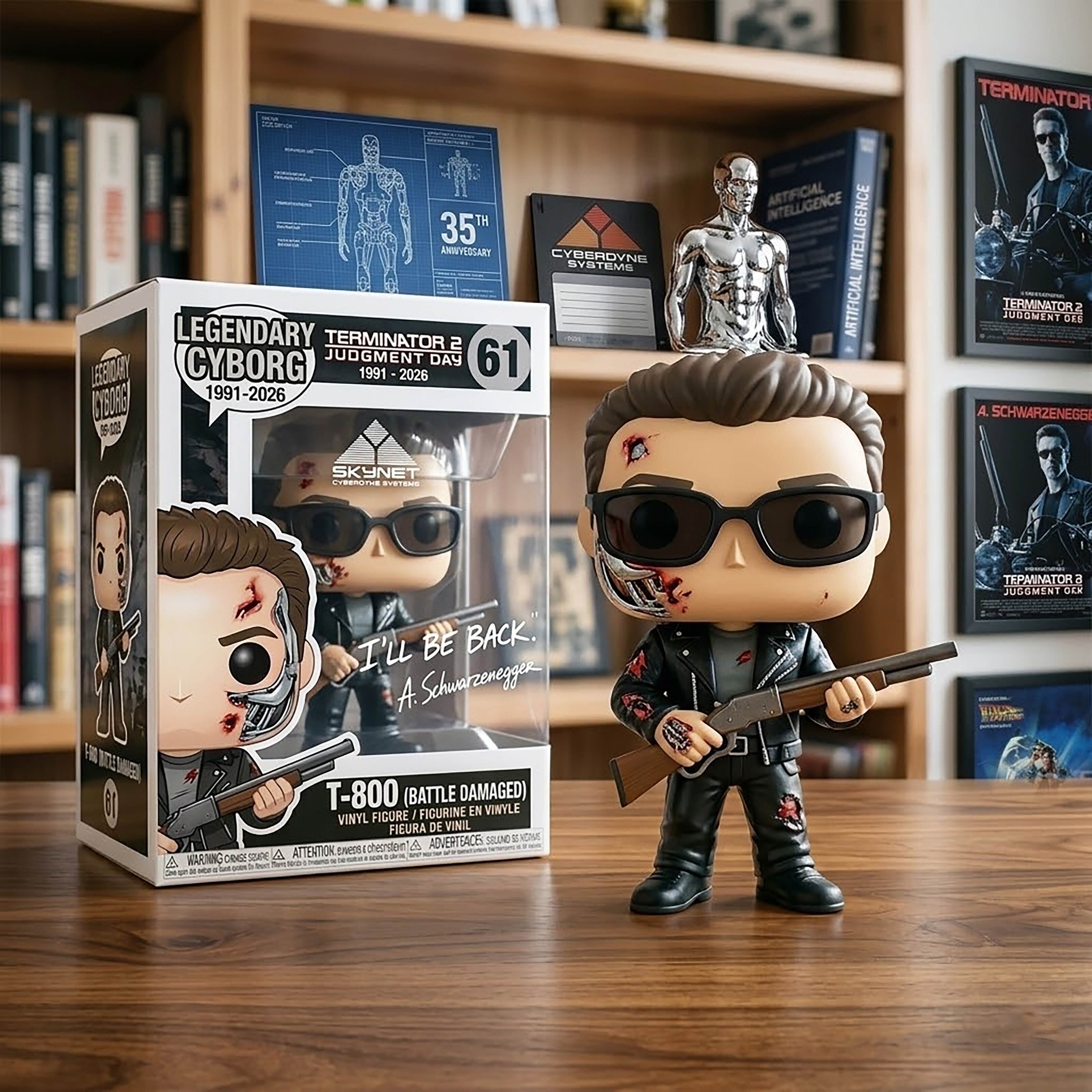 Terminator 35th Anniversary Pop！Figure