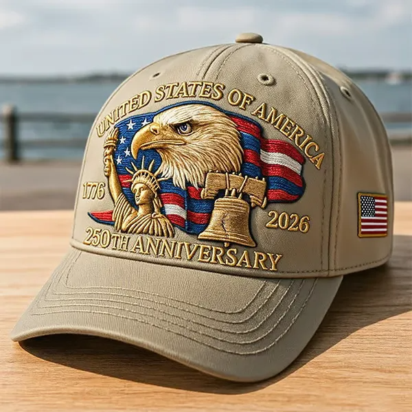 Eagle & Liberty – United States 250th Anniversary Hat